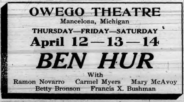 Owego Theatre - Photo From Cinema Treasures